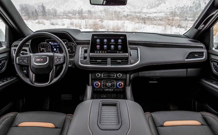 New GMC Yukon 2022 Interior Preview The revised interior of the 2022 GMC Yukon Denali will be similar