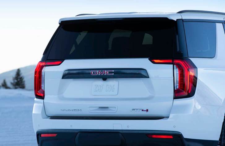 The 2022 GMC Yukon Concept is a full-size SUV All-new 2022 GMC Yukon at4 bows for 2021 and it rides on a new platform
