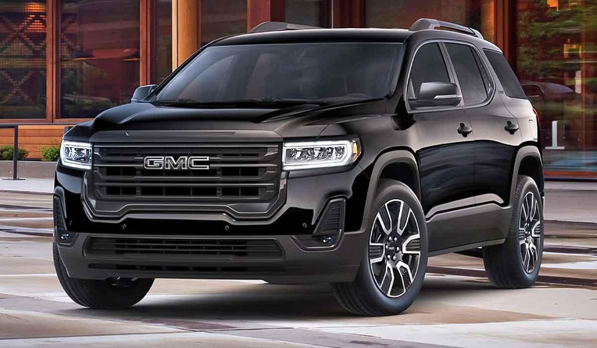 2023 GMC Acadia Fast acceleration of the optional V6 engine 2023 GMC Acadia New