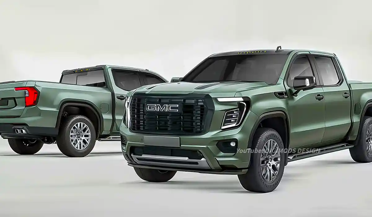 2026 GMC Sierra 1500 CGI Rendering  2026 GMC Sierra 1500
