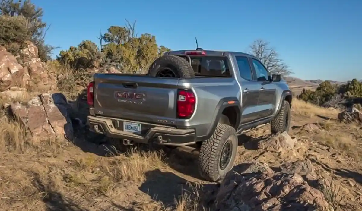 the 2026 Canyon AT4X is equipped with a range of hardware designed specifically for off-road enthusiasts 2026 GMC Canyon